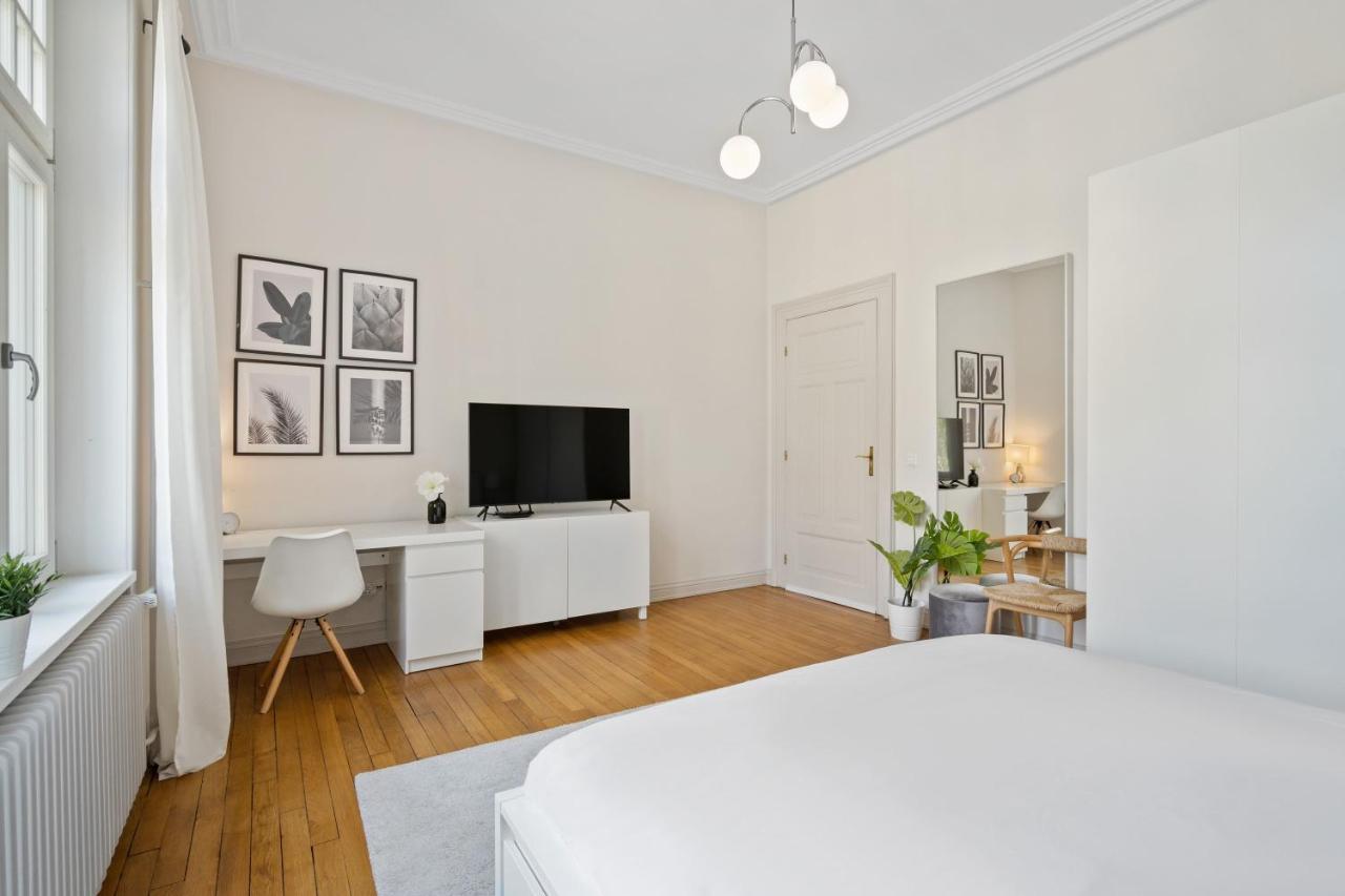 Room W Shared Bathroom&Kitchen In Luxury Villa Luxembourg Eksteriør bilde